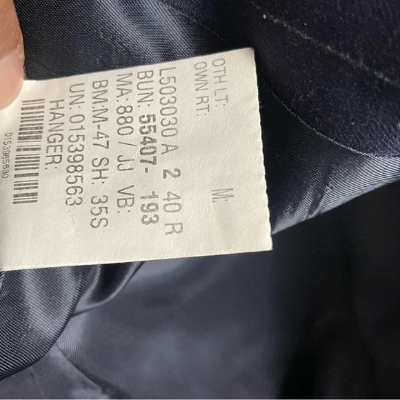 Ralph Lauren Blue Sport Coat Modern Fit